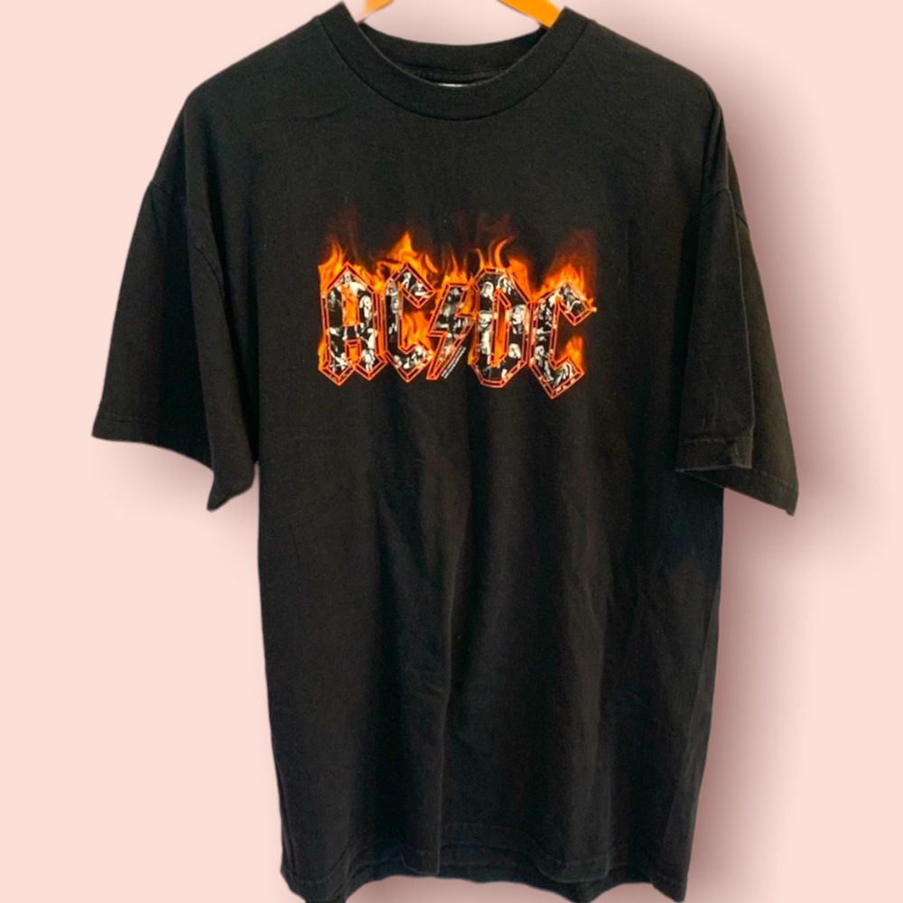 AC/DC fire tee
